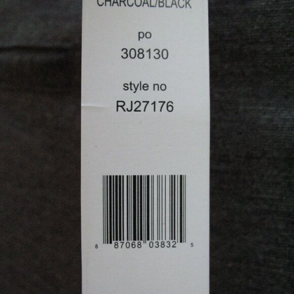 NWT Gray Black knit Leggings Skinny Pants - Picture 8 of 8